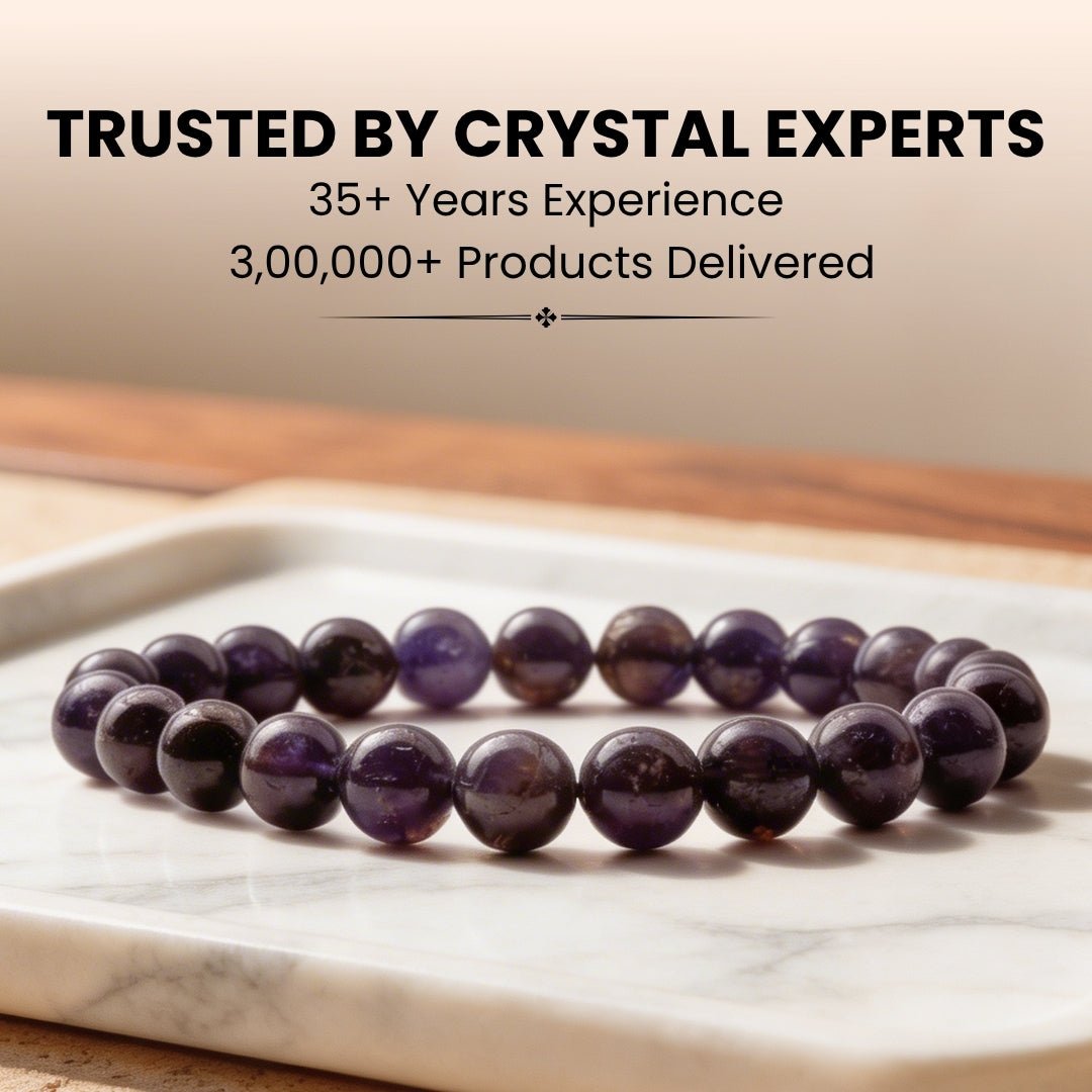 Iolite Bracelet - plusvalueindia