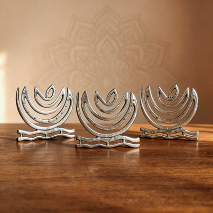 Ishanya Zinc Helix Vastu Remedies for North - East Main Door Entrance, Kitchen, Bedroom Vaastu Dosh Defects for Home, Office, Plot, Factory (3pcs) - plusvalueindia