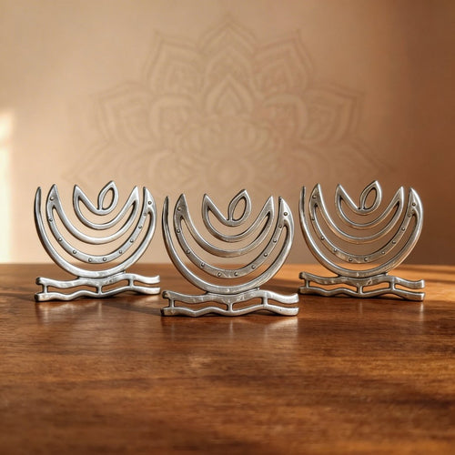 Ishanya Zinc Helix Vastu Remedies for North - East Main Door Entrance, Kitchen, Bedroom Vaastu Dosh Defects for Home, Office, Plot, Factory (3pcs) - plusvalueindia