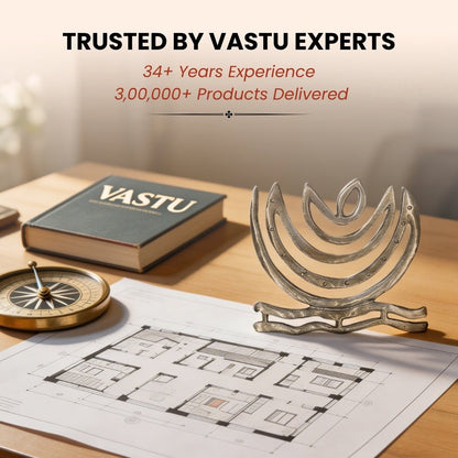 Ishanya Zinc Helix Vastu Remedies for North - East Main Door Entrance, Kitchen, Bedroom Vaastu Dosh Defects for Home, Office, Plot, Factory (3pcs) - plusvalueindia