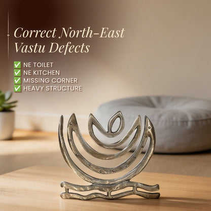 Zinc Helix for Vastu - North-East Cut & Ishanya Dosh Remedy for Toilet, Bedroom, Kitchen, Home & Office - plusvalueindia