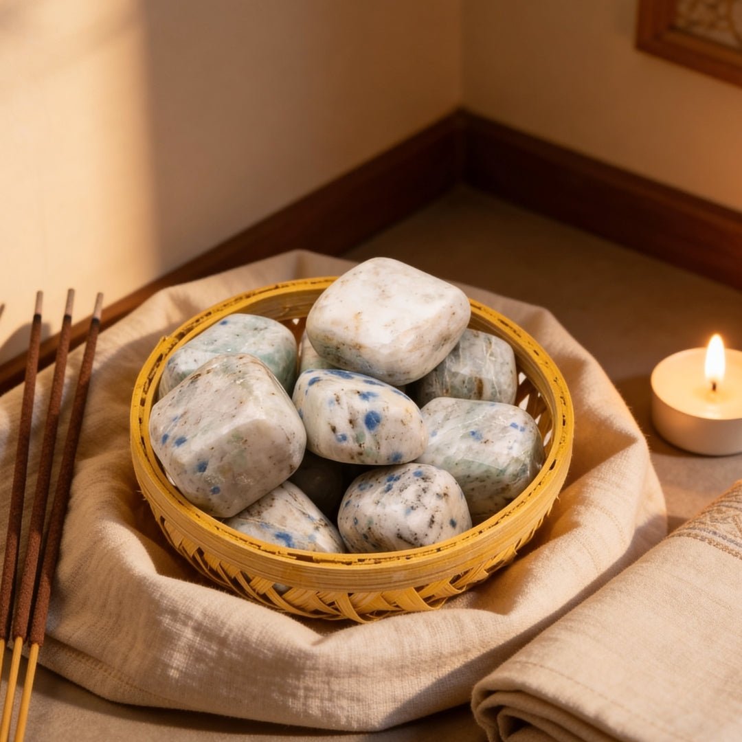 K2 Jasper Tumbled Stone Pebbles - plusvalueindia
