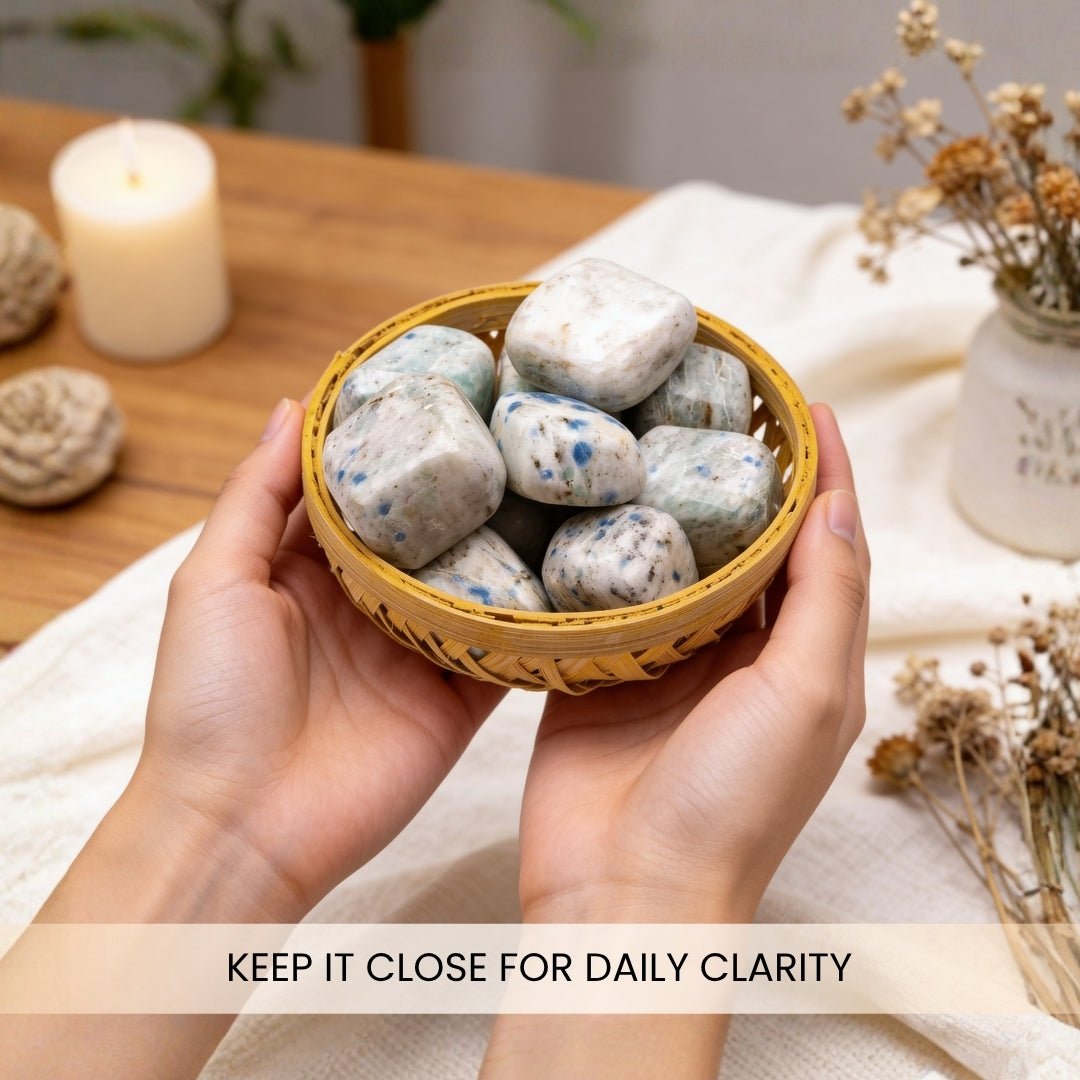 K2 Jasper Tumbled Stone Pebbles - plusvalueindia