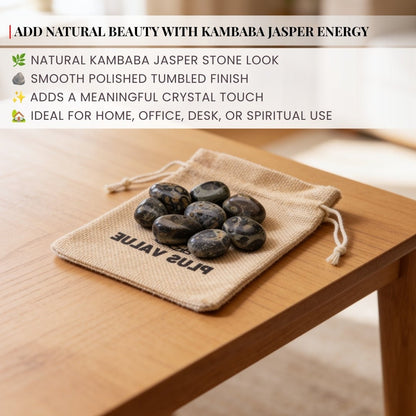 Kambaba Jasper Tumbled Stone Pebbles, product view 29