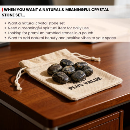 Kambaba Jasper Tumbled Stone Pebbles, product view 30