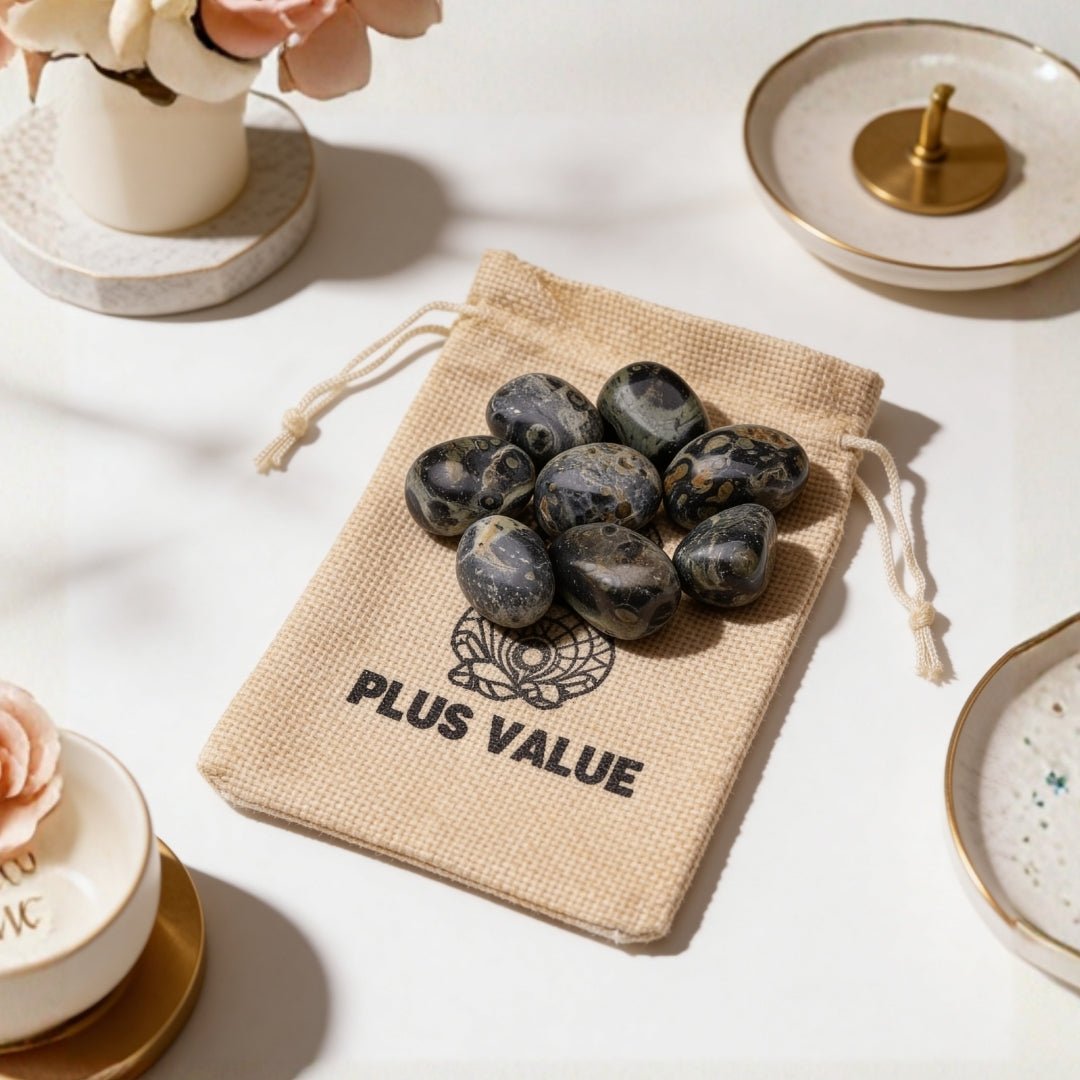Kambaba Jasper Tumbled Stone Pebbles, product view 36