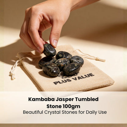 Kambaba Jasper Tumbled Stone Pebbles, product view 34