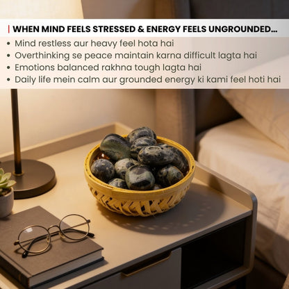 Kambaba Jasper Tumbled Stone Pebbles, traditional Vastu remedy for the home