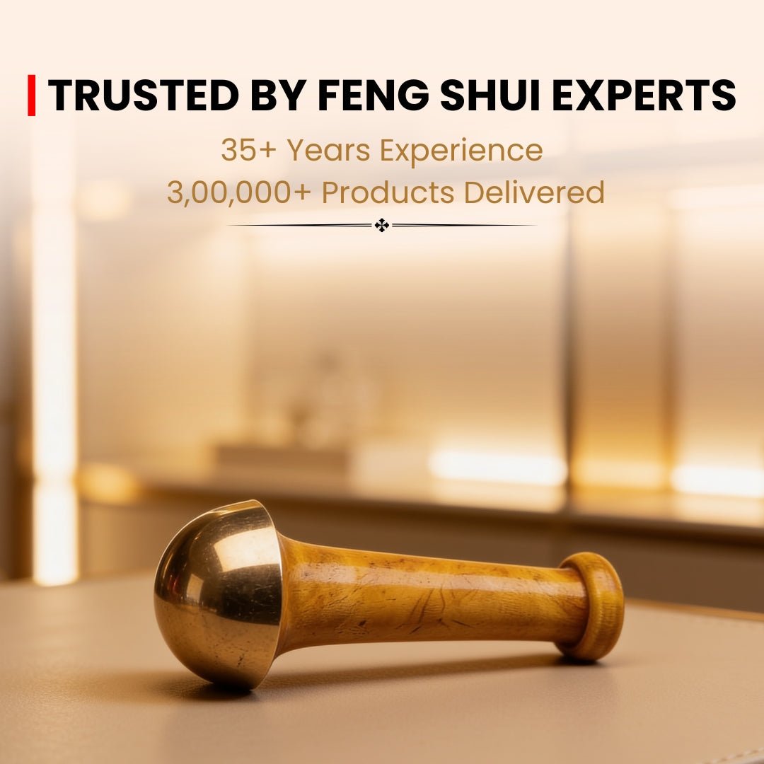 Kansa Wand (Bronze) Your personal Massager for detoxification and deep relaxation - plusvalueindia