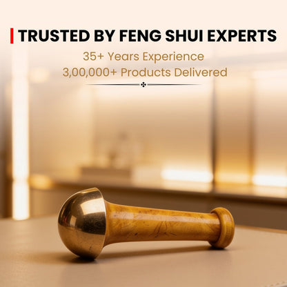 Kansa Wand (Bronze) Your personal Massager for detoxification and deep relaxation - plusvalueindia