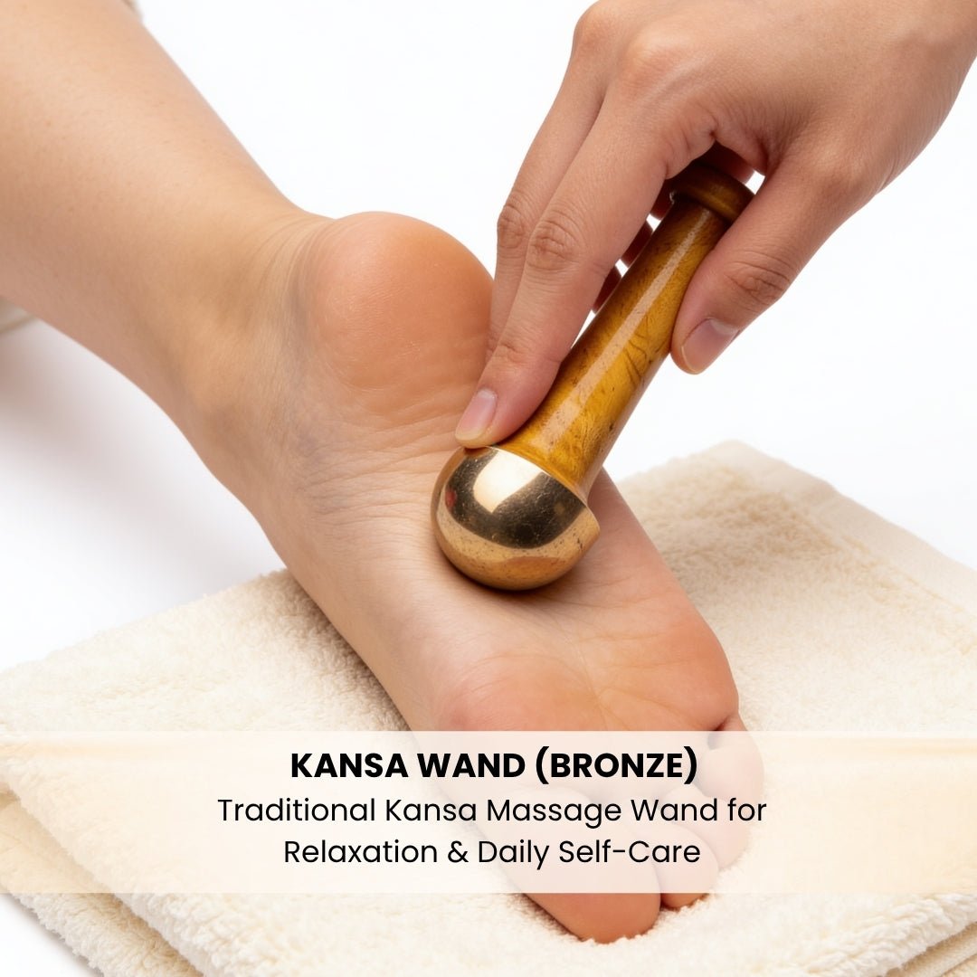 Kansa Wand (Bronze) Your personal Massager for detoxification and deep relaxation - plusvalueindia