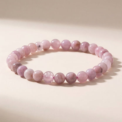 Kunzite Bracelet Reiki Healing Crystal Chakra Aura - plusvalueindia