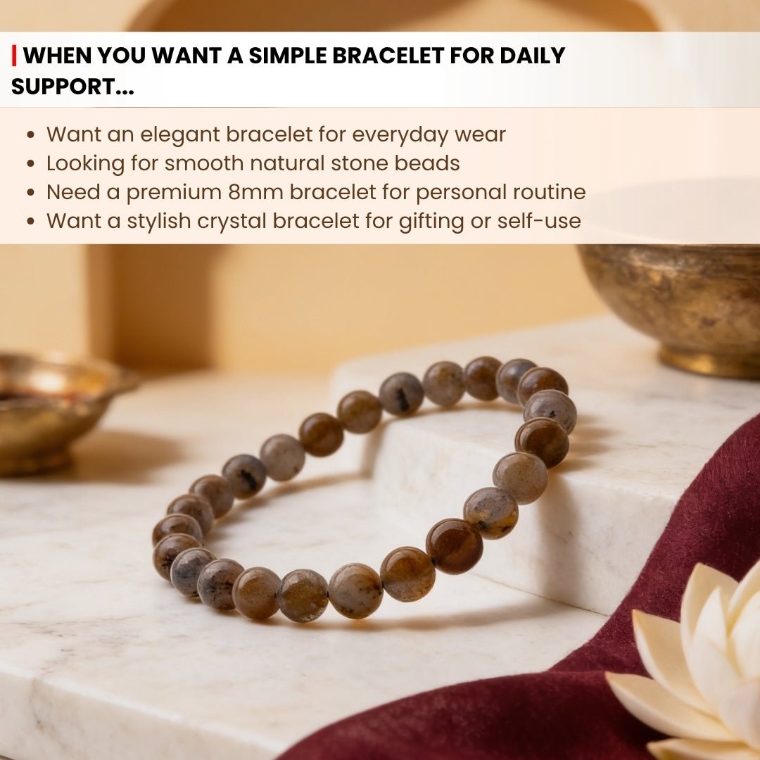 Natural Labradorite Bracelet Prevents Excessive Loss of Energy - plusvalueindia