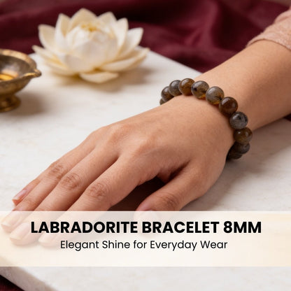 Natural Labradorite Bracelet Prevents Excessive Loss of Energy - plusvalueindia
