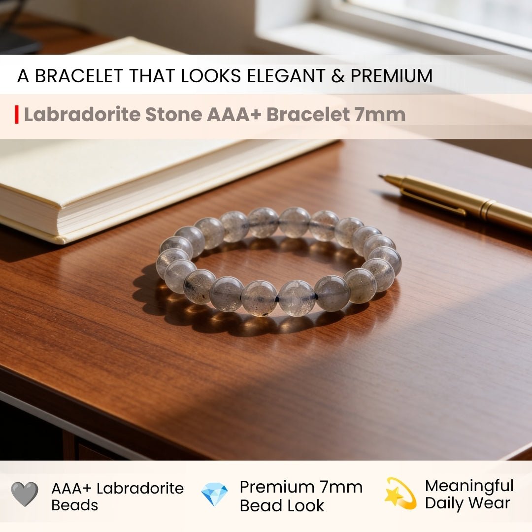 Natural Labradorite Bracelet Prevents Excessive Loss of Energy - plusvalueindia