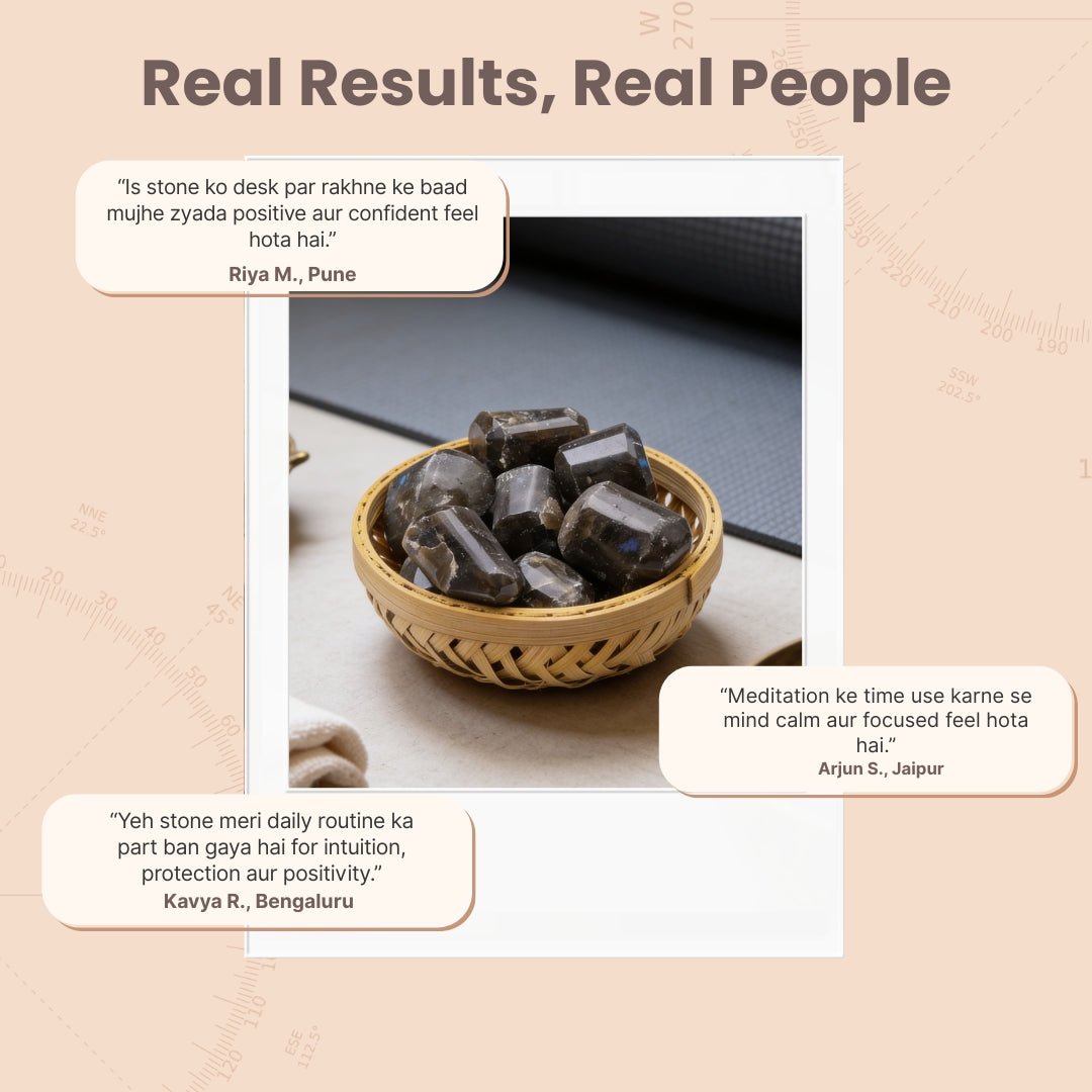 Labradorite Tumbled Stones Pebbles – Spark Insight, Creativity and Balance - plusvalueindia