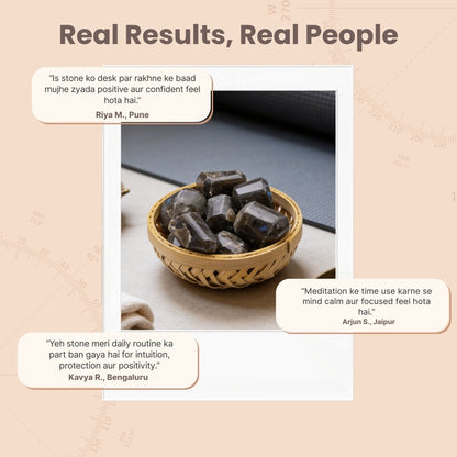 Labradorite Tumbled Stones Pebbles – Spark Insight, Creativity and Balance - plusvalueindia