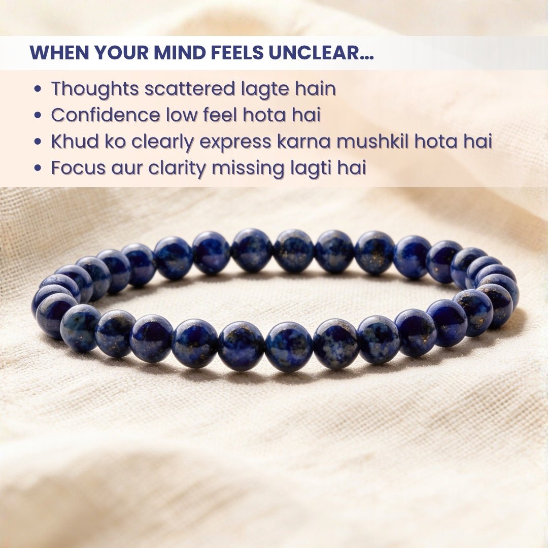 Lapis Lazuli Bracelet Enlightenment Stone - plusvalueindia