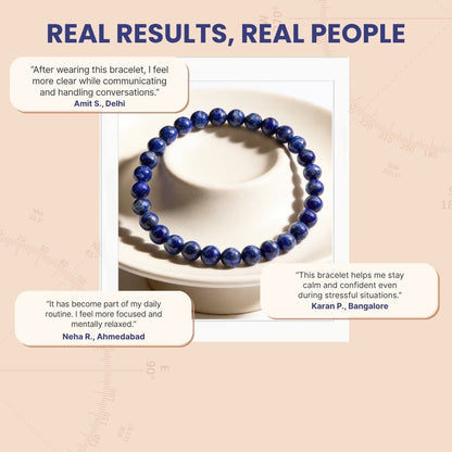 Lapis Lazuli Bracelet Enlightenment Stone - plusvalueindia
