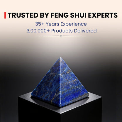 Lapis Lazuli Pyramid - Enlightenment Stone - plusvalueindia