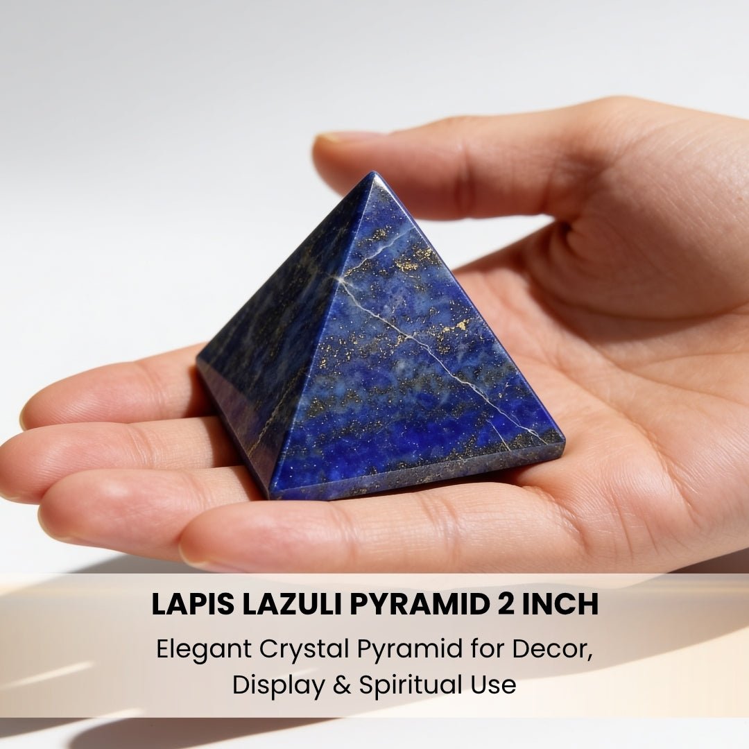 Lapis Lazuli Pyramid - Enlightenment Stone - plusvalueindia