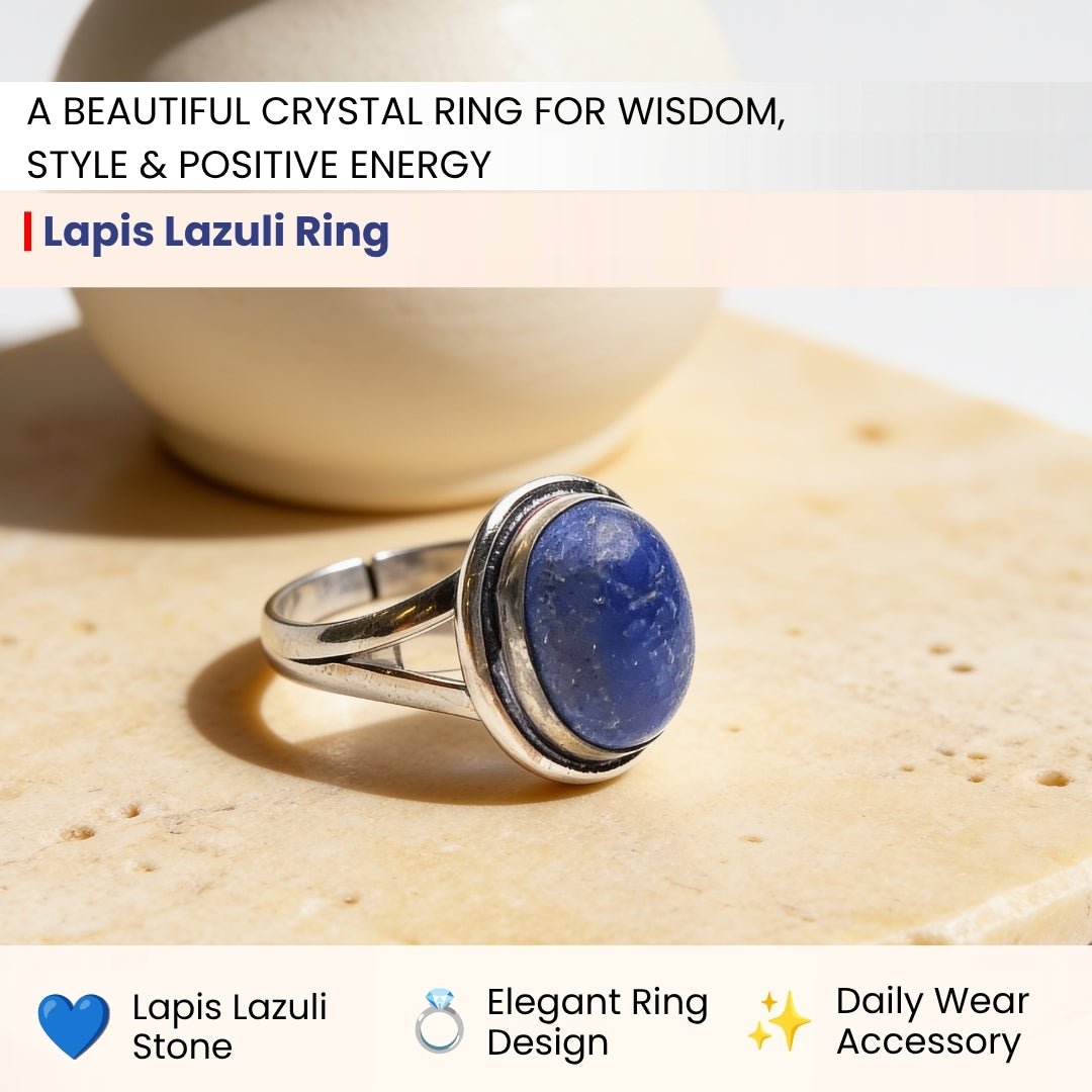 Lapis Lazuli Ring - plusvalueindia