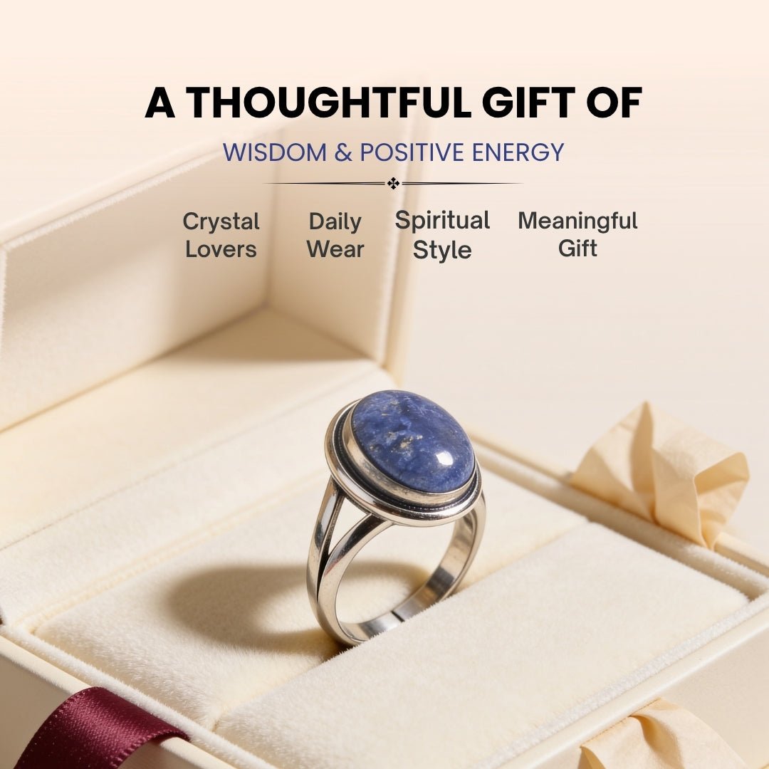 Lapis Lazuli Ring - plusvalueindia