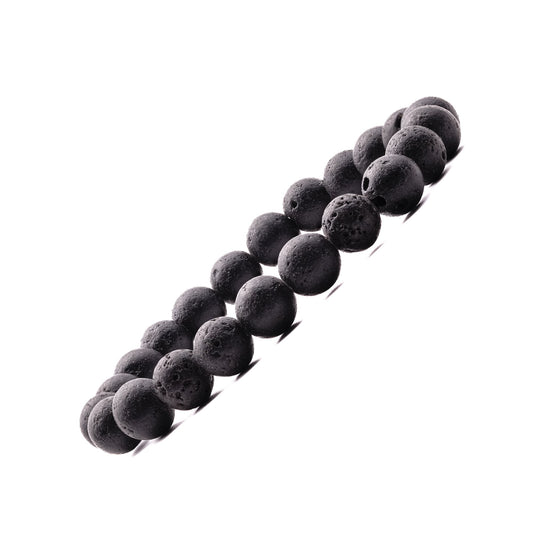 lava stone bracelet 8mm