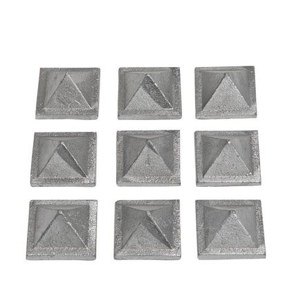 Solid pure lead metal 1 inch Vastu pyramid designed for South-West Nairutya dosha rectification