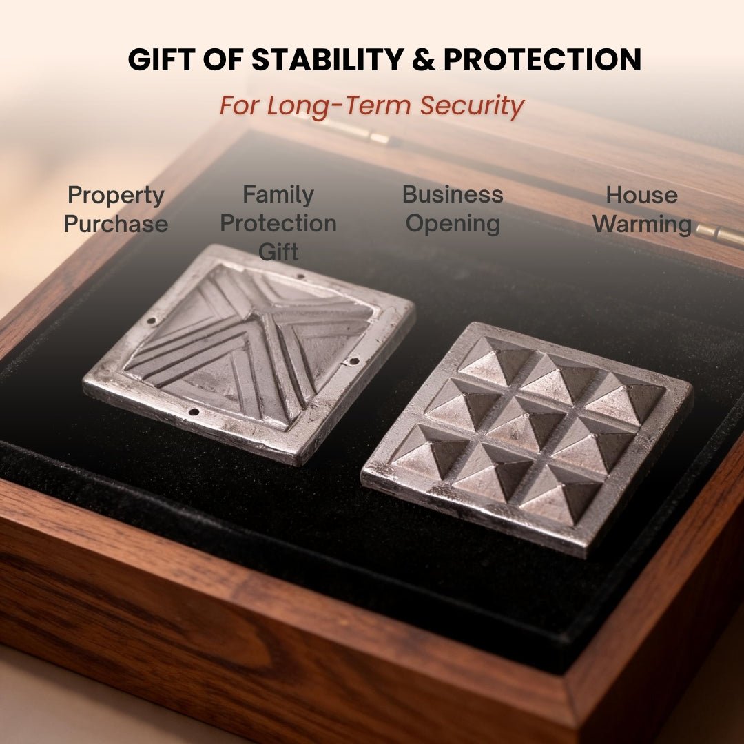 Lead Pyramid 2.5inch Missing Corner or Cut in South West Kitchen, Toilet, Main Door, Entrance Vastu Dosha Remedies For Home, Office, Plot, Factory - plusvalueindia