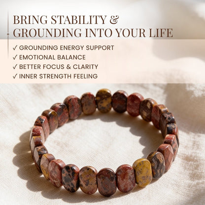 Leopard Stone Bracelet (1pc) - plusvalueindia