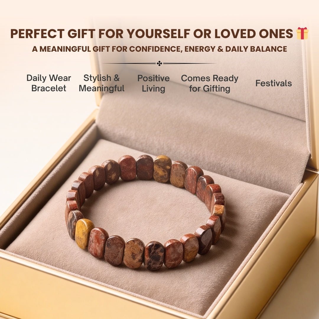 Leopard Stone Bracelet (1pc) - plusvalueindia