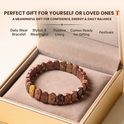 Leopard Stone Bracelet (1pc) - plusvalueindia