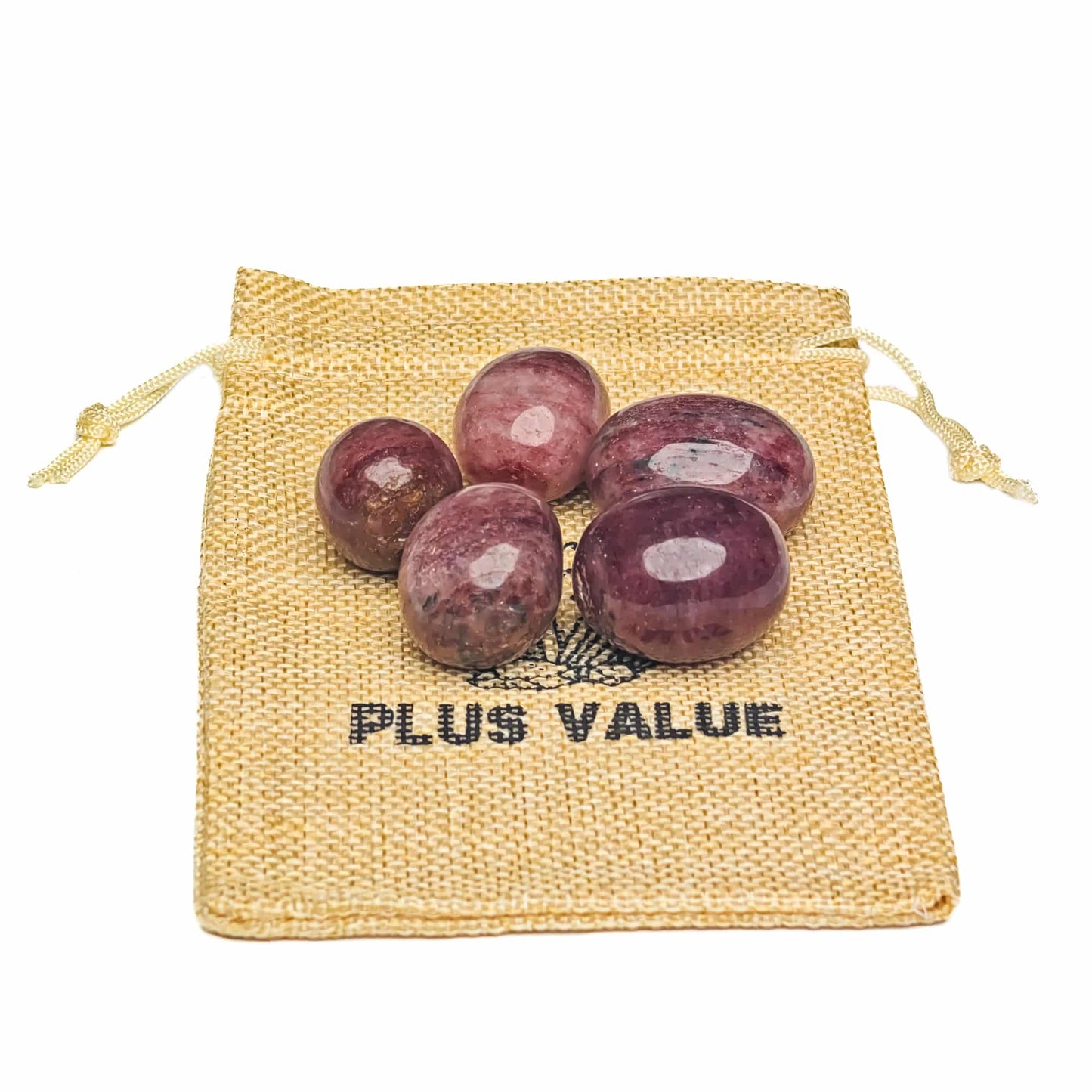 lepidolite tumble pebble stone 100gm