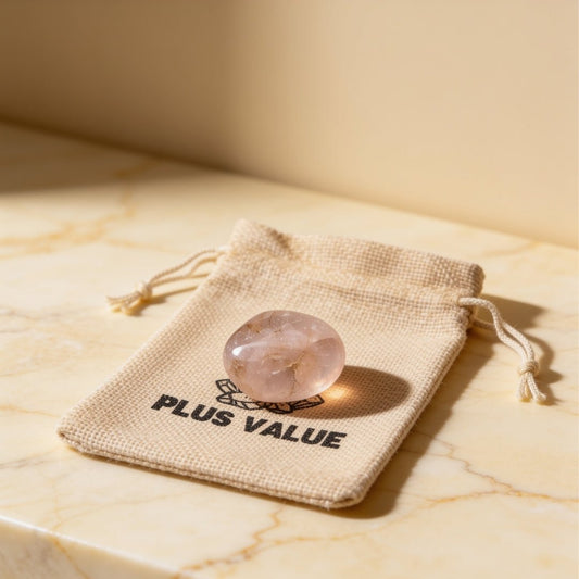 Lodolite Crystal - Pocket Tumbled Stone - plusvalueindia