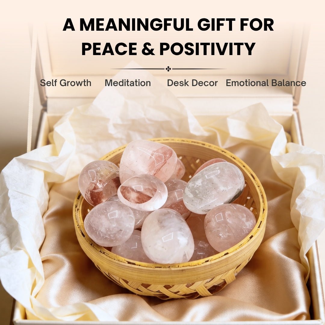 Lodolite Tumbled Stone Pebbles - plusvalueindia