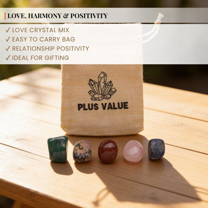 Love and Romance Pocket Crystal Bag - plusvalueindia