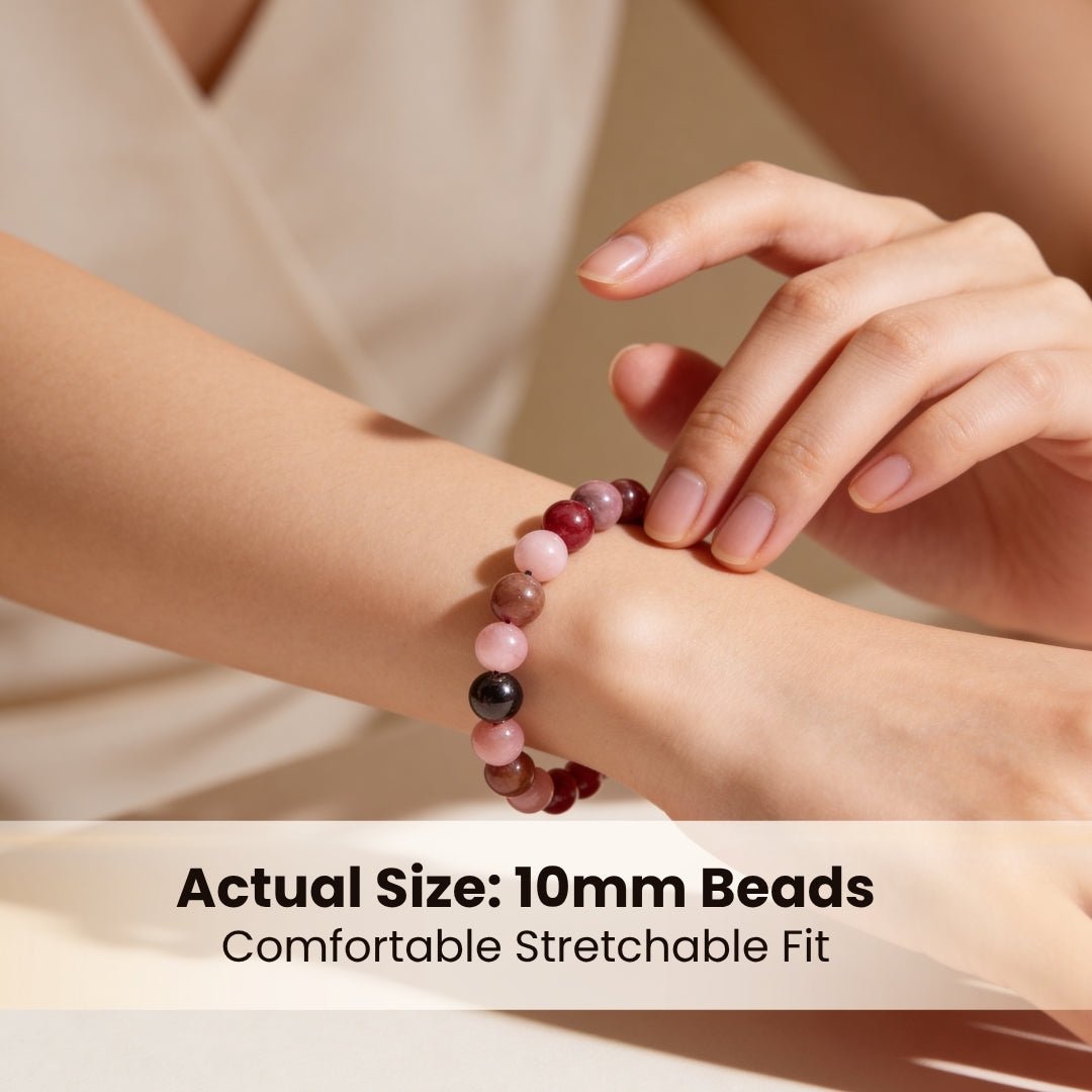 Love Relationship Stone Bracelet for Men, Women - plusvalueindia