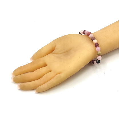 love relationship stone bracelet 8mm healing reiki crystal