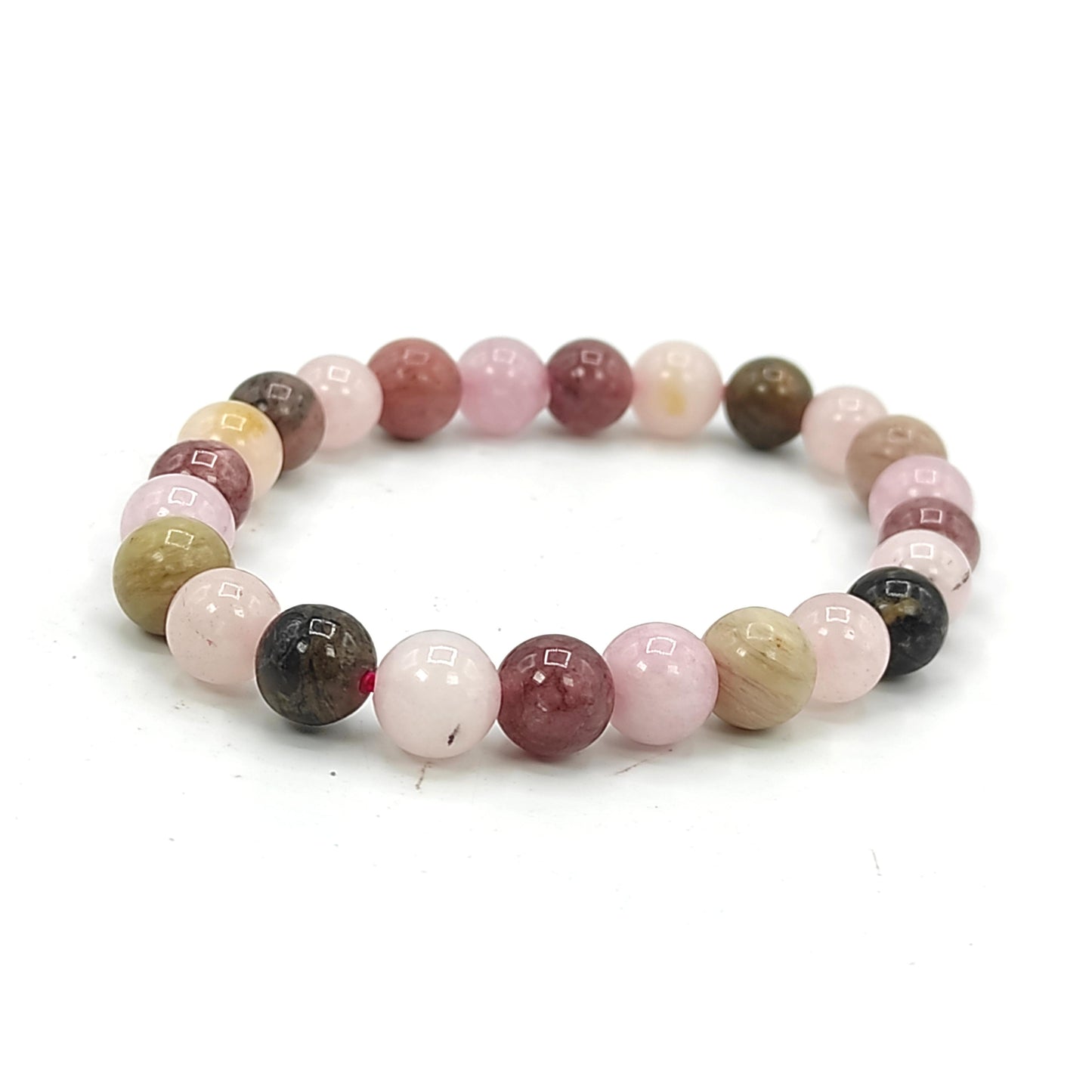 love relationship stone bracelet 8mm reiki healing crystal