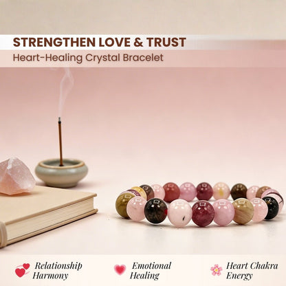 Love Relationship Stone Bracelet for Men, Women - plusvalueindia