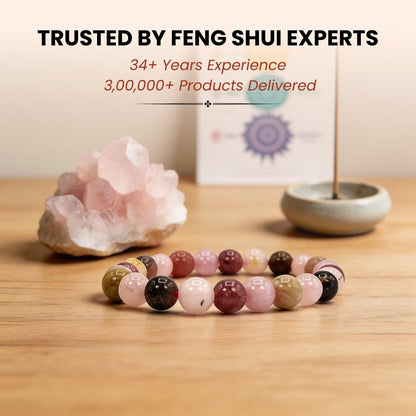 Love Relationship Stone Bracelet for Men, Women - plusvalueindia