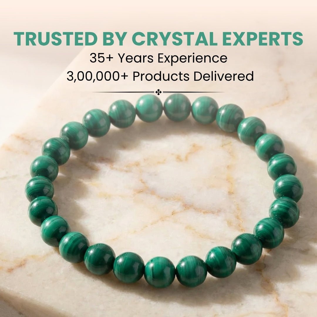 Malachite Bracelet - plusvalueindia