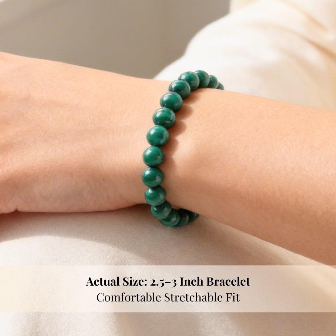 Malachite Bracelet - plusvalueindia
