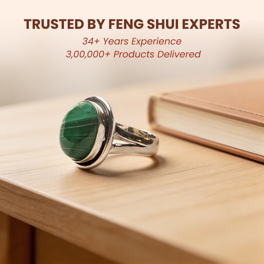Malachite Ring - plusvalueindia