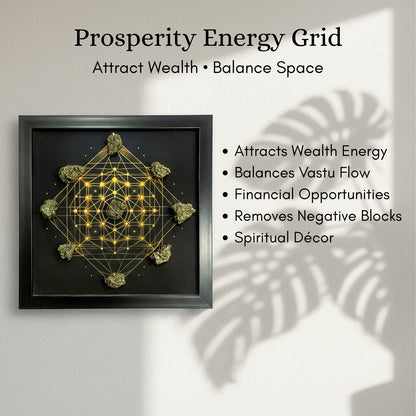 Master Crystal Grid – Manifest Wealth, Success, and Harmony with the Power of Sacred Geometry - plusvalueindia