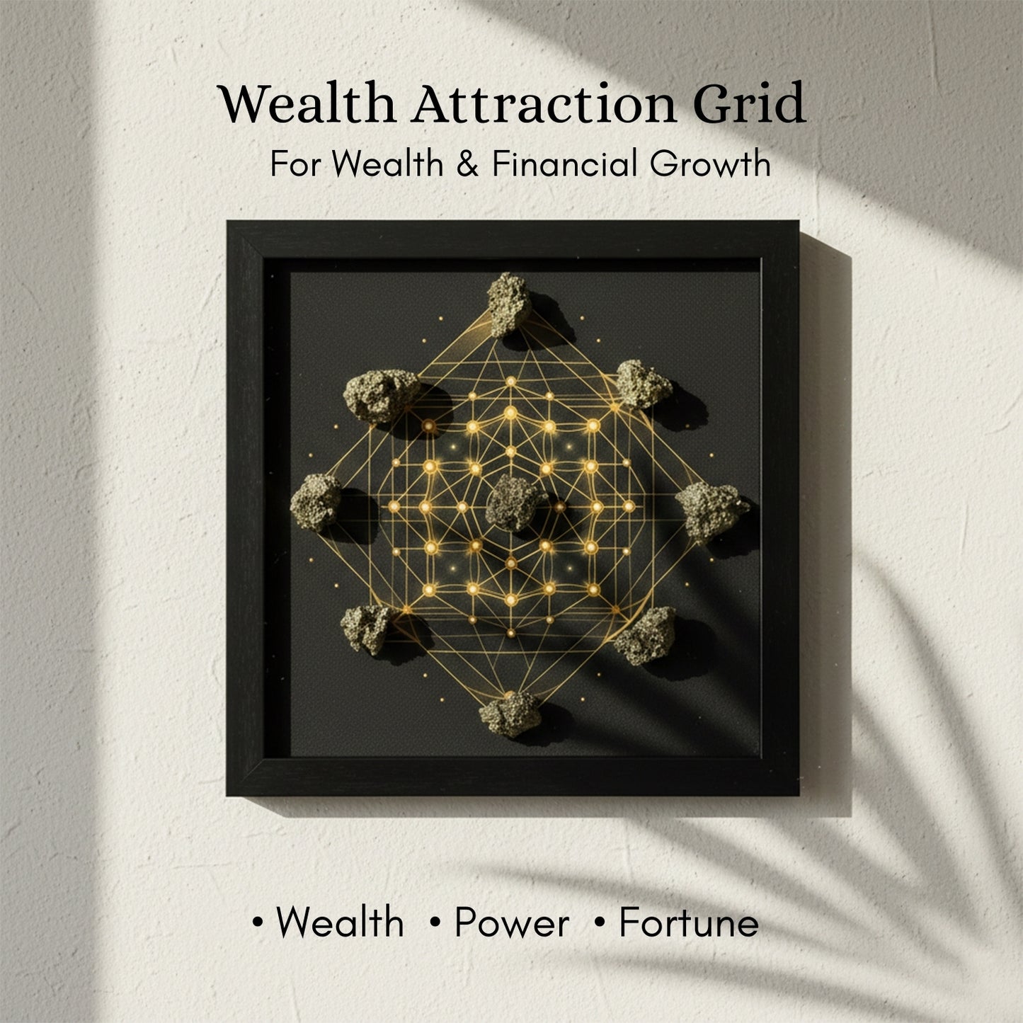 Master Crystal Grid – Manifest Wealth, Success, and Harmony with the Power of Sacred Geometry - plusvalueindia