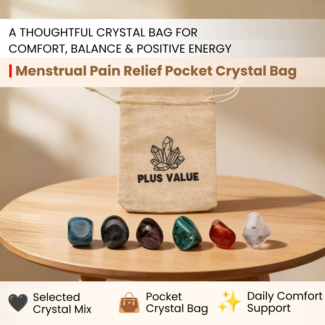 Menstrual Pain Relief Pocket Crystal Bag