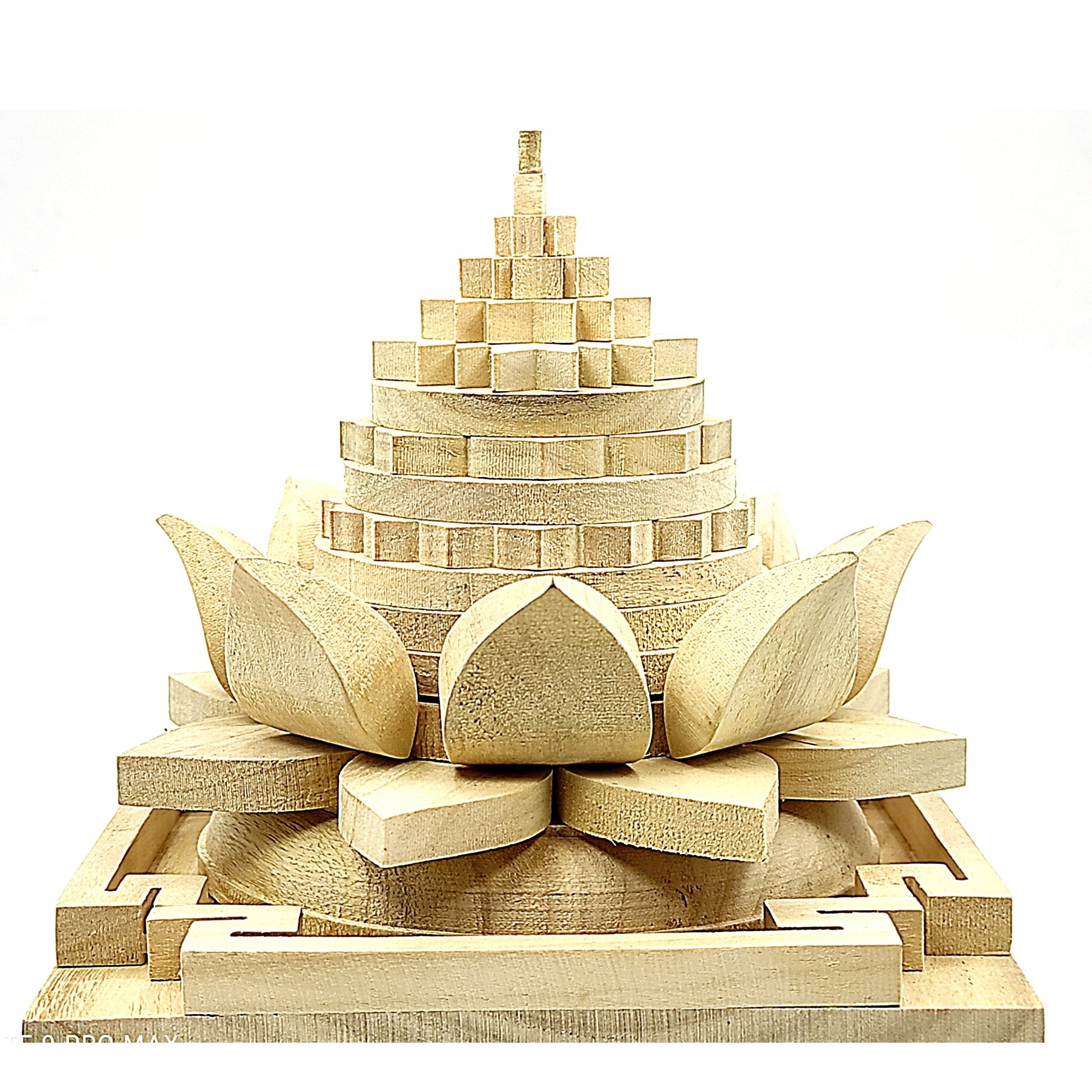 wooden meru sripanri sevan sriyantra vastu