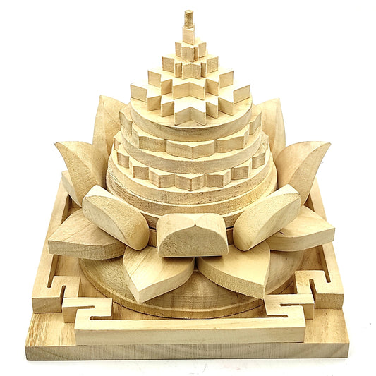wooden meru sripanri sevan sriyantra